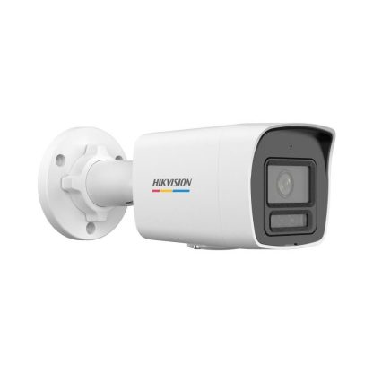 Camera supraveghere exterior IP ColorVu Hikvision Smart Hybrid Light DS-2CD1047G2H-LIU(2.8MM), 4MP, 2.8 mm, IR/lumina alba 30 m, microfon, PoE