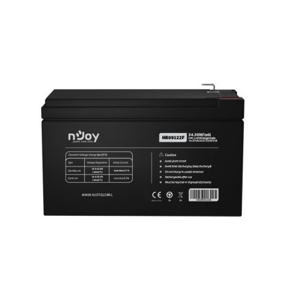 Acumulator AGM VRLA nJoy HR09122F, 12 V, F2, 9 Ah