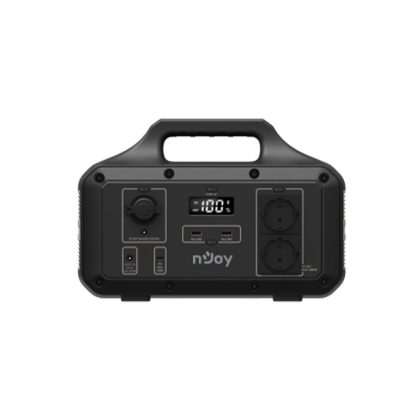 Acumulator portabil Power Base 600 Njoy ESPS-60TBEHJ-CT012, 511 W, Li-ion, 7 porturi, bluetooth