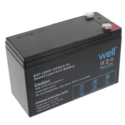 Acumulator Well 9 Ah, 12 V, F1