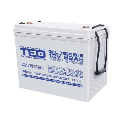 Acumulator AGM GEL TED TED003478, 12 V, 82 A