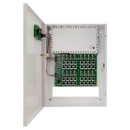 Sursa de alimentare cu impuls Pulsar POE 164864, 16 camere ip, 8 iesiri, 48 V DC