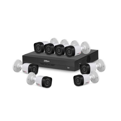 Sistem supraveghere exterior Acvil B8EXTIR20-8MP, 8 camere, 8 MP, IR 20 m, 2.8 mm