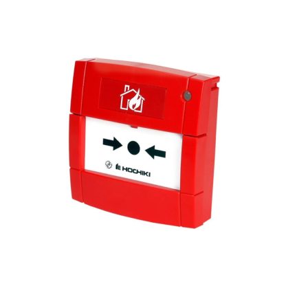 Buton de incendiu adresabil cu izolator la scurt-circuit Hochiki HCP-E(SCI), IP24, LED dual, rosu