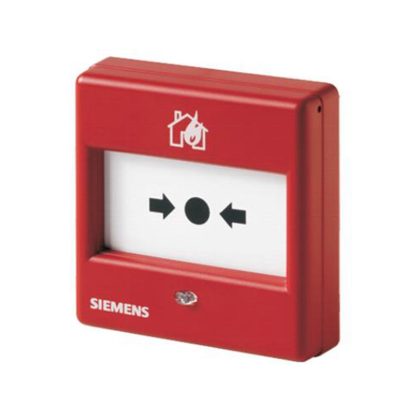 Buton de incendiu adresabil Siemens FDM225-RP, resetabil, IP44