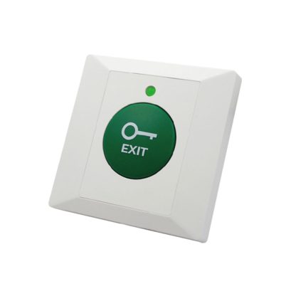 Buton de panica cu fir W8P, NO/COM/NC, LED de stare, actionare mecanica, buzzer, aparent