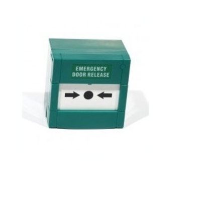 Buton iesire de urgenta Headen BF-01, PVC, aparent, verde