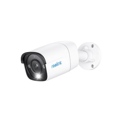 Camera de supraveghere IP exterior Reolink P340, 12 MP, lumina alba / IR 30 m, 4 mm, microfon, difuzor, slot card, PoE