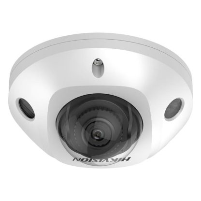 Camera supraveghere IP Dome Hikvision Darkfighter DS-2CD2546G2-IWS2C, 4 MP, 2.8 mm, IR 30 m, PoE, slot card