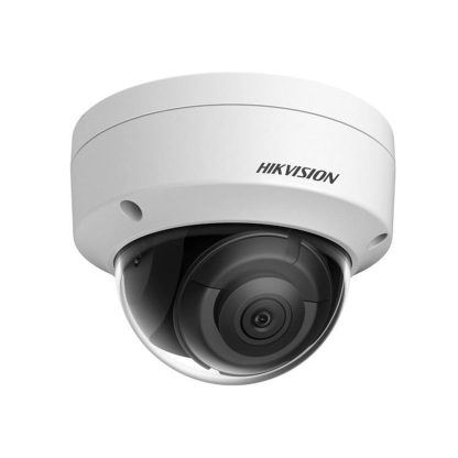 Camera supraveghere IP Dome Hikvision AcuSense DarkFighter DS-2CD2146G2H-ISU, 2.8 mm, 4 MP, PoE, slot card, microfon