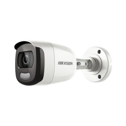 Camera supraveghere exterior ColorVu Hikvision DS-2CE10DFT-F28, 2MP, IR 20 m, 2.8 mm