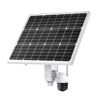 Camera supraveghere cu panou solar IP Speed Dome PT GSM 4G TP-LINK Full Color VIGI C540-4G, acumulator solar 30Ah/10.8V, 4 MP, 4 mm, IR/lumina alba 30 m, detectie si clasificare om/vehicul, slot card, vizualizare telefon, microfon/difuzor, auto tracking