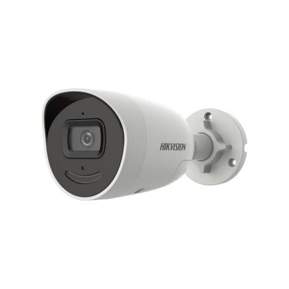 Camera supraveghere de exterior IP Hikvision AcuSense DarkFighter DS-2CD2086G2-IU/SL(2.8MM)(C), 8MP, IR 40 m, 2.8 mm, slot card, microfon, PoE