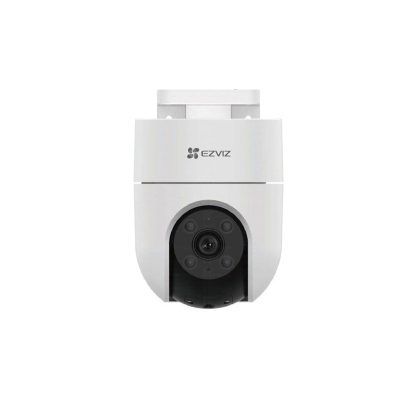 Camera supraveghere wireless IP WiFi PT Ezviz Full color H8C 2MP, IR/lumina alba 30 m, 4 mm, slot card, microfon, detectare miscare