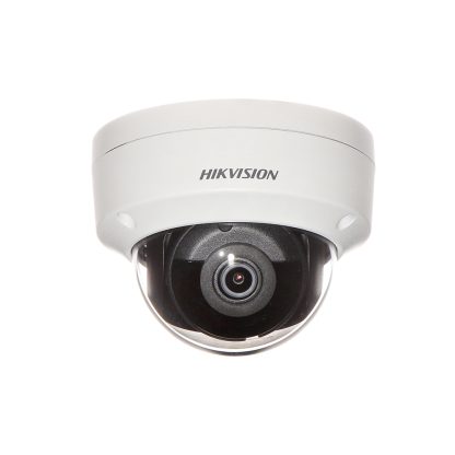 Camera supraveghere IP Dome Hikvision Acusense DS-2CD2123G2-IS28D, 2MP, IR 30 m, 2.8 mm, slot card, PoE