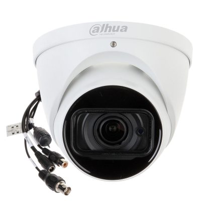 Camera supraveghere Dome Dahua Starlight HAC-HDW2802T-Z-A, 4K, IR 60 m, 3.7 - 11 mm, motorizat, microfon