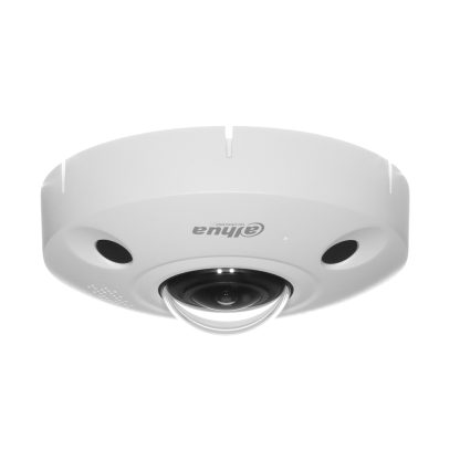 Camera supraveghere IP Dome Fisheye Dahua WizMind IPC-EBW81242-AS-S2, 12MP, 10 m, 1.85 mm, microfon, PoE+, slot card, people counting