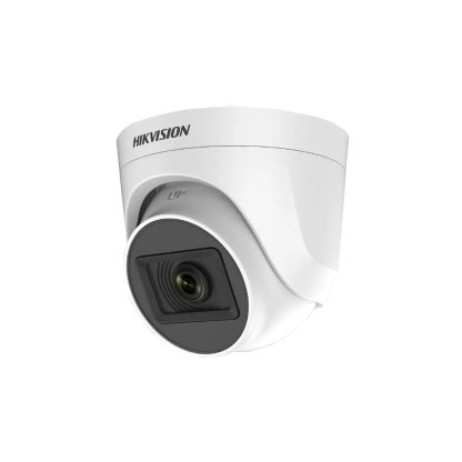 Camera supraveghere Dome Hikvision DS-2CE76H0T-ITPF2C, 5 MP, 2.8 mm, IR 20 m