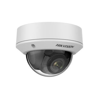 Camera supraveghere IP Dome Hikvision DS-2CD1743G0-IZC, 4 MP, IR 30 m, 2.8 - 12 mm, motorizata, slot card, PoE