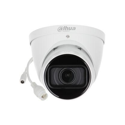 Camera supraveghere IP Dome WizSense Dahua IPC-HDW2441T-ZS-27135, 4 MP, IR 40 m, 2.7 - 13.5 mm, PoE, motorizata, microfon, slot card