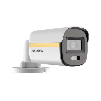 Camera supraveghere exterior Hikvision ColoVu DS-2CE10KF3T-E, 3K, 2.8 mm, lumina alba 20 m, PoC