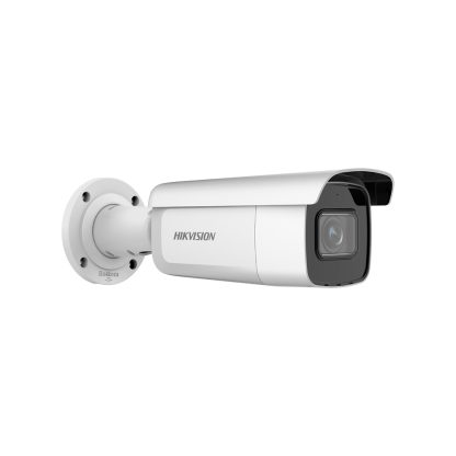 Camera supraveghere IP exterior Hikvision AcuSense DS-2CD2683G2-IZS, 4K, IR 60 m, 2.8 - 12 mm, Slot Card, PoE