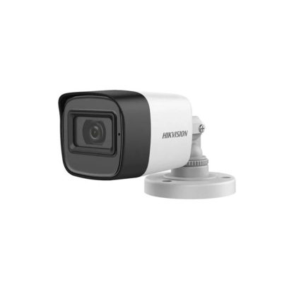 Camera supraveghere exterior Hikvision DS-2CE16D0T-ITFS, 2 MP, 3.6 mm, IR 30 m, audio prin coaxial, microfon