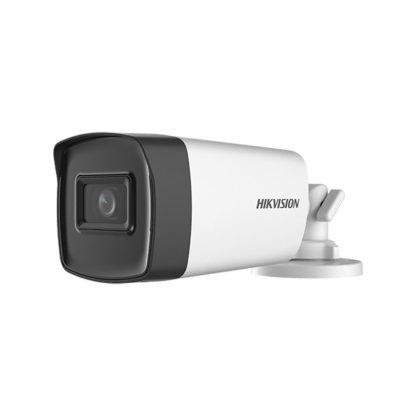 Camera supraveghere exterior Hikvision DS-2CE17H0T-IT3E2C, 5 MP, IR 40 m, 2.8 mm, PoC