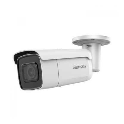 Camera supraveghere exterior IP Hikvision DarkFighter AcuSense DS-2CD2646G2T-IZSC, 4 MP, 60 m, 2.8 - 12 mm, motorizat