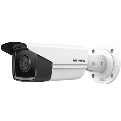 Camera supraveghere exterior IP Hikvision AcuSense DS-2CD2T43G2-4I, 4 MP, IR 80 m, 4 mm, slot card, PoE