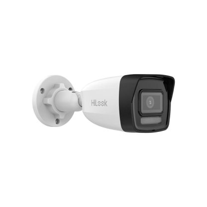 Camera supraveghere exterior IP Hybrid Light Hikvision HiLook IPC-B140HA-LU, 4 MP, 2.8 mm, IR / lumina alba 30 m, microfon, detectie persoane/vehicule, PoE