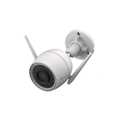 Camera supraveghere exterior IP WiFi cu iluminare duala EZVIZ CS-H3C-2K+, 4 MP, 2.8 mm, IR 30 metri, microfon si difuzor, alarma, slot card