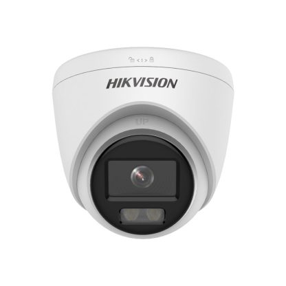 Camera supraveghere IP Dome Hikvision ColorVu Lite DS-2CD1327G0-L-2.8MM, 2 MP, lumina alba 30 m, 2.8 mm, PoE