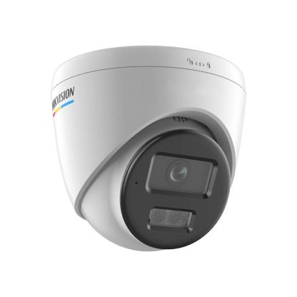 Camera supraveghere IP Dome Hikvision Smart Hybrid Light ColorVu DS-2CD1347G2H-LIU, 4 MP, 2.8 mm, IR/lumina alba 30 m, microfon, suporta detectie om/vehicul, PoE