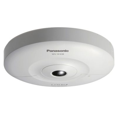 Camera supraveghere IP Dome Panasonic WV-SF438 Fisheye, 3.1 MP, 4x