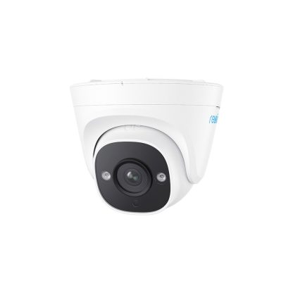 Camera supraveghere IP Dome Reolink P324, 5MP, IR 30 m, 4 mm, microfon, detectie persoane/vehicule, slot card, PoE