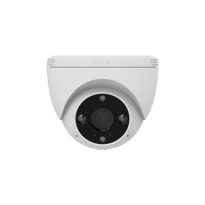 Camera supraveghere IP Dome Wi-Fi EZVIZCS-H4-2K, 3 MP, 2.8mm, IR 30m, 2.4 GHz, microfon si difuzor, sirena, slot card