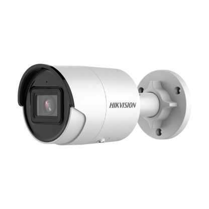 Camera supraveghere IP exterior Hikvision AcuSense DS-2CD2043G2-I28, 4MP, IR 40 m, 2.8 mm, slot card, PoE