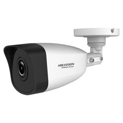 Camera supraveghere IP exterior Hikvision HiWatch HWI-B140H2C, 4 MP, IR 30 m, 2.8 mm, PoE