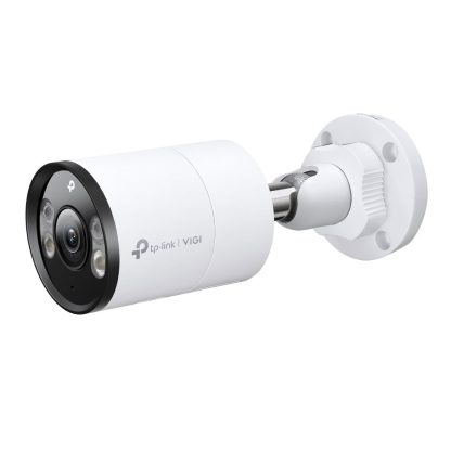 Camera supraveghere IP exterior TP-LINK Full Color VIGI C355, 5 MP, 4 mm, IR/lumina alba 30 m, clasificare si analiza om/vehicul, Active Defense, microfon si difuzor, slot card, vizualizare de pe telefon, PoE