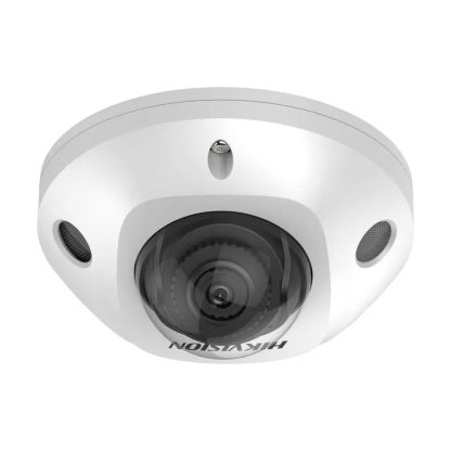 Camera supraveghere IP Dome Hikvision Acusense DS-2CD2543G2-IS28, 4 MP, 2.8 mm, IR 30 m, PoE, slot card