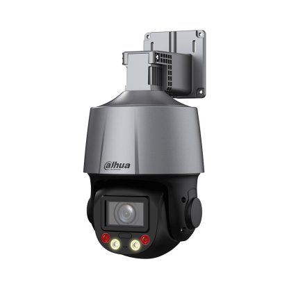 Camera supraveghere IP Speed Dome PTZ Dahua WizSense Dual Light SD3C405DB-GNY-A-PV, 4MP, 2.7 - 13.5mm, IR/lumina calda 50m/30m, 5x, slot card, Active Deterrence, microfon, difuzor, PoE