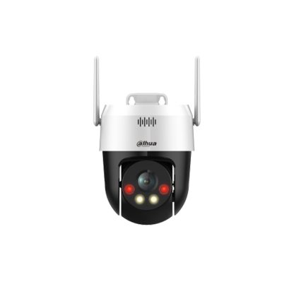 Camera supraveghere IP WiFi PT Dahua Full Color Smart Dual Light Active Deterrence SD2A200HB-GN-AW-PV-0400-S2, 2 MP, 4 mm, IR/lumina alba 30 m, detectie umana, slot card, alarma acustica si vizuala, microfon, vizualizare de pe telefon