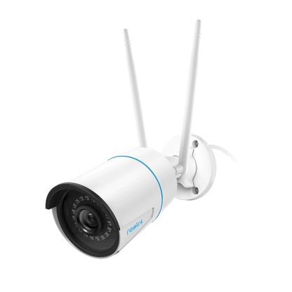 Camera supraveghere wireless IP WiFi Reolink W320, 5 MP, IR 30 m, 4 mm, slot card, detectie oameni/vehicule, microfon