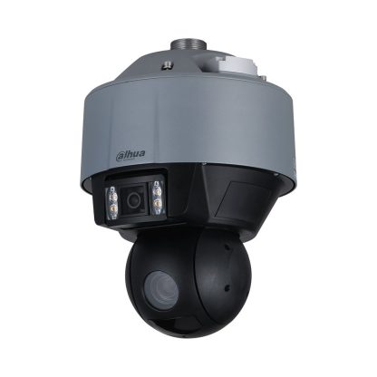 Camera supraveghere rotativa IP Speed Dome Dual PTZ Dahua WizMind Starlight SDT5X405-4F-FA-0600, 4MP + 4MP, 10-50mm, IR 100m, lumina alba 30m, 5x, slot card, auto-tracking, Hi-PoE, panorama