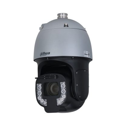 Camera supraveghere rotativa IP Speed Dome PTZ cu stergator Dahua WizMind Polarlight SD8C440FD-HNF, 4 MP, IR 250m, lumina alba 80m, 6-240 mm, 40x, auto-tracking, recunoastere faciala, slot card, Hi-PoE