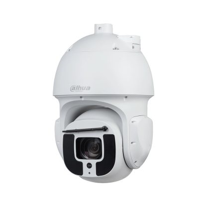 Camera supraveghere rotativa IP Speed Dome PTZ cu stergator Dahua WizMind Starlight SD8A440PA-HNF-5G, 4 MP, IR 500 m, 5.6-223 mm, 40x, auto-tracking 3.0, recunoastere faciala, slot card, Hi-PoE, 5G