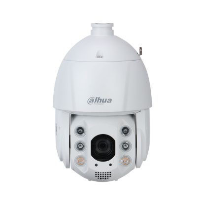 Camera supraveghere rotativa wireless IP GSM 4G Speed Dome PTZ Stalight WizSense Dahua Active Deterrance SD6C3432XB-HNR-AGQ-PV, 4 MP, IR 150 m, lumina alba 50 m, 4.8-154 mm, motorizat, slot card, 32x