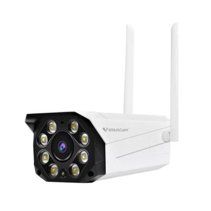 Camera supraveghere wireless IP WiFi VStarcam CS550, 3 MP, 3.6 mm, lumina alba/IR 30 m, microfon, difuzor, slot card, stroboscop