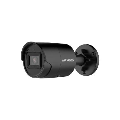 Camera supraveghere de exterior IP Hikvision AcuSense DarkFighter DS-2CD2066G2-IU(2.8MM)(C)(BLACK), 6MP, IR 40 m, 2.8 mm, slot card, microfon, PoE